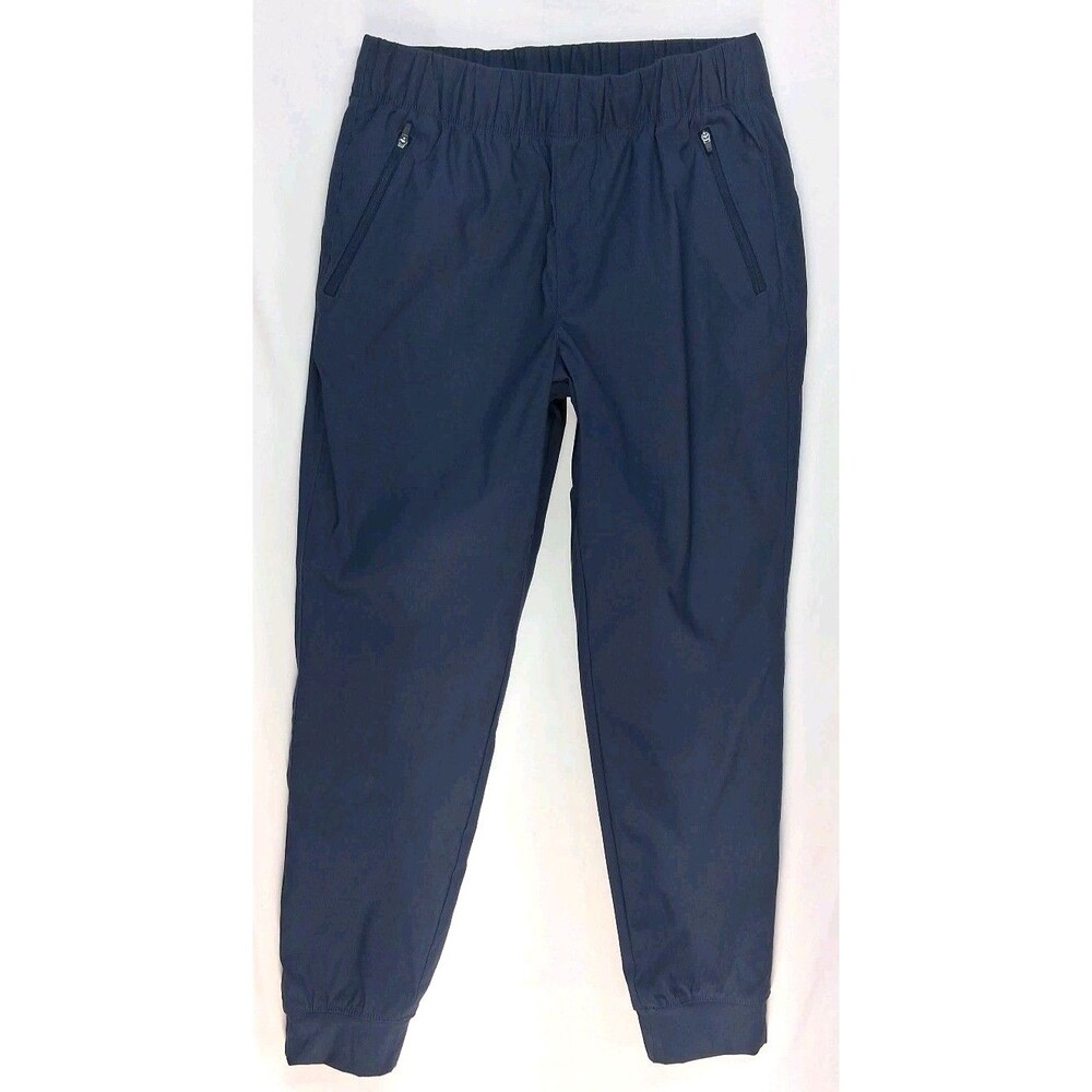 Eddie Bauer Rainier Women 6 Blue Lined Jogger Hiking Sporty Prep Athleisure Pant
